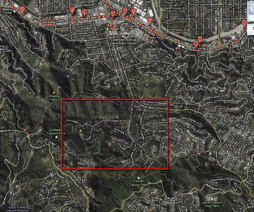 Fryman Canyon Real Estate